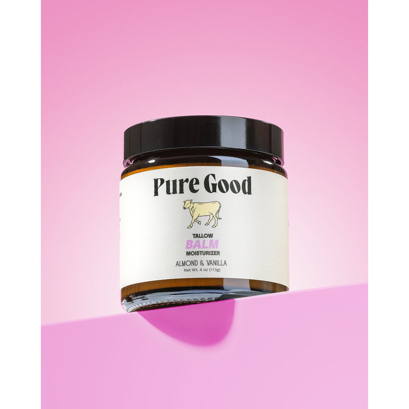 Pure Good LLC Almond + Vanilla Tallow Balm Tallow Balm