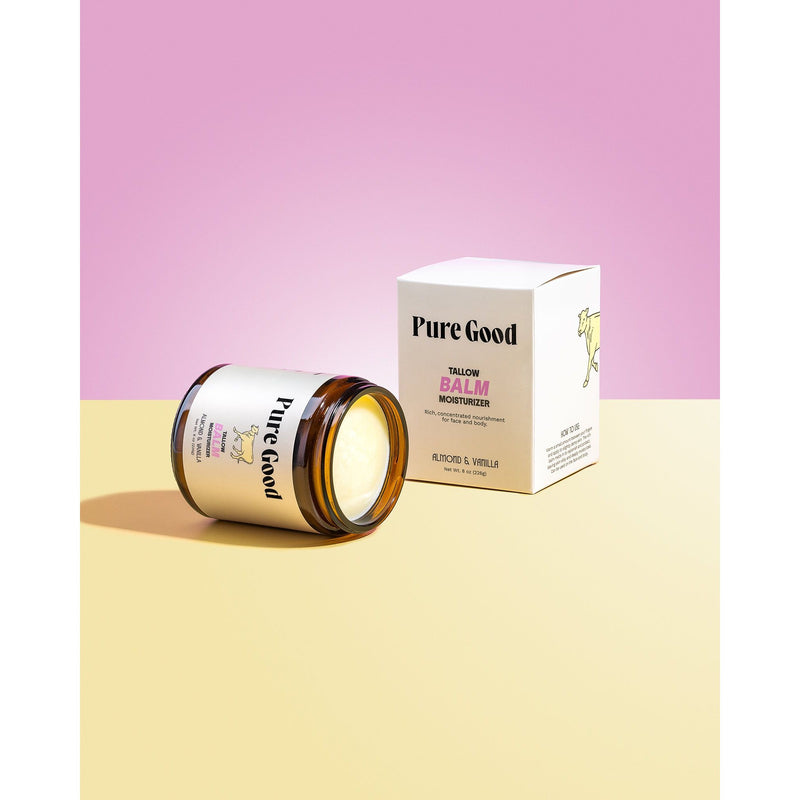 Pure Good LLC Almond + Vanilla Tallow Balm Tallow Balm
