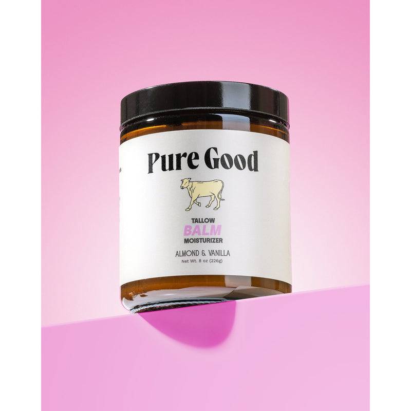 Pure Good LLC Almond + Vanilla Tallow Balm Tallow Balm
