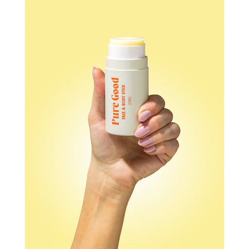 Pure Good LLC Face & Body Tallow Stick · Fresh Citrus Burst Tallow Balm Stick Khaki
