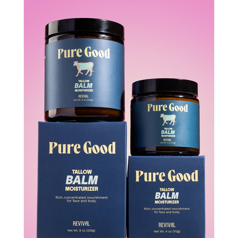 Pure Good LLC Revival Tallow Balm - For youthful looking skin Tallow Balm