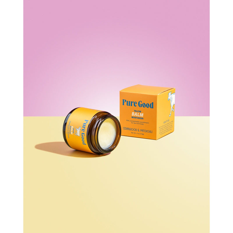 Pure Good LLC Cedarwood + Patchouli Tallow Balm - Firming & Balancing Tallow Balm