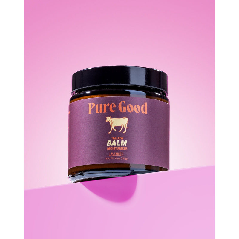 Pure Good LLC Lavender Tallow Balm - Calming & Restoring Whipped Tallow Balm