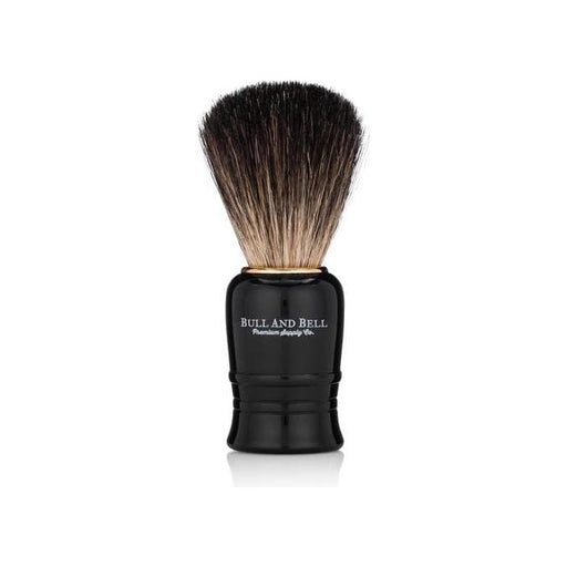 Murphy and McNeil Pure Badger Shaving Brush (White or Black) - by Bull and Bell Premium Supply Co. Shaving Brush
