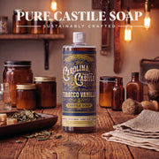 Carolina Castile Soap Tobacco Vanilla Castile Soap Sienna 32 oz,1 Gallon