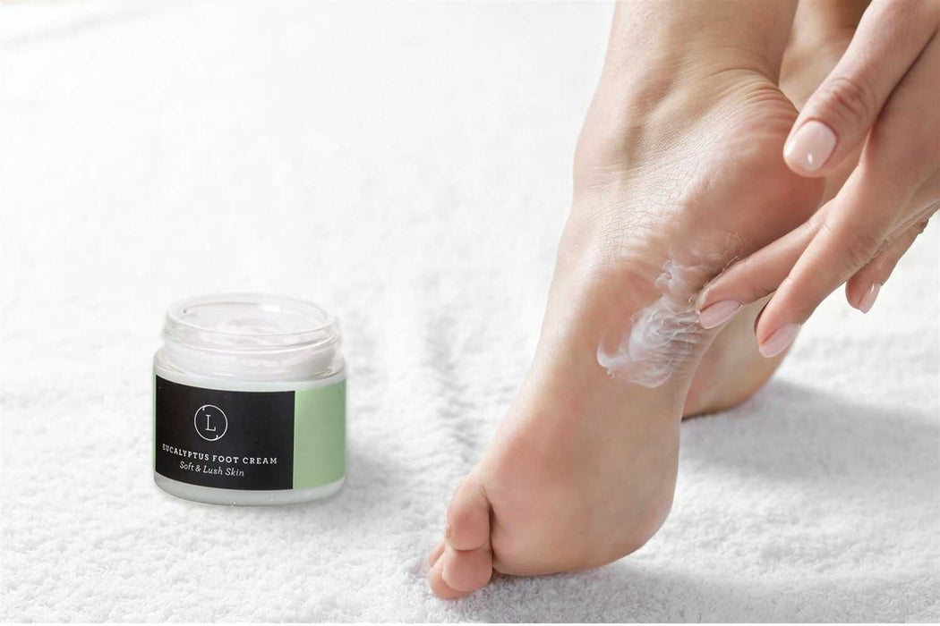 Eucalyptus Shea Butter Foot Cream by Lizush