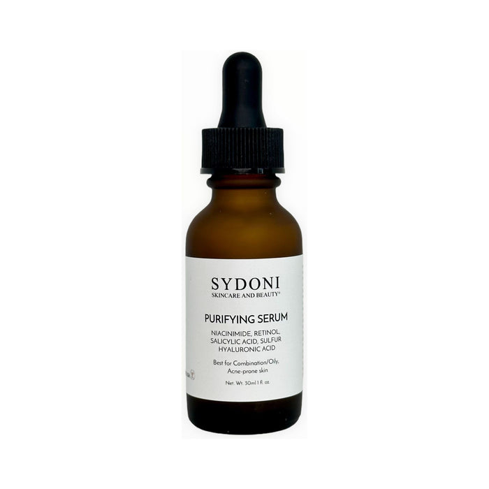 Sydoni Skincare And Beauty - Purifying Serum With Sulfur, Niacinamide, And Retinol 30 Ml/1 Fl. Oz.