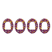 Peelz Purple Floral Pod Patch Tape - Pump Peelz Patch Medical Tape