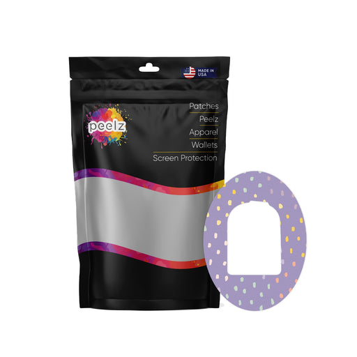 Peelz Purple Pastel Pod Patch Tape - Pump Peelz Patch Medical Tape