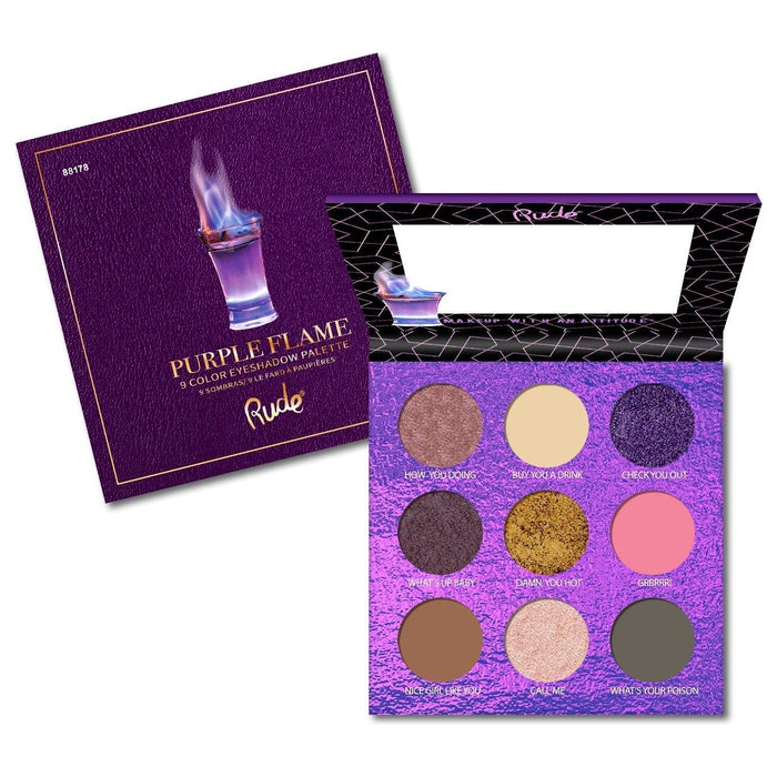 Rude Cosmetics - Rude Cosmetics - Cocktail Party 9 Eyeshadow Palette Display Set, 36pcs