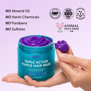Maree Purple Mask for Blonde Hair Lavender Blush 1 item - Complete your routine,2 items - Good choice,3 items - Best price