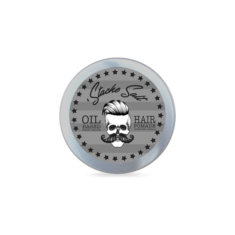 Stache Salt Moustache Wax Pursuit Hair Pomade- Shiny Strong Hold Hair Pomade