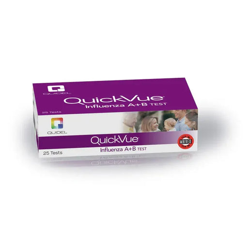 QuickVue QuickVue Influenza A+B Test Kit (25 Count) Medical Tests