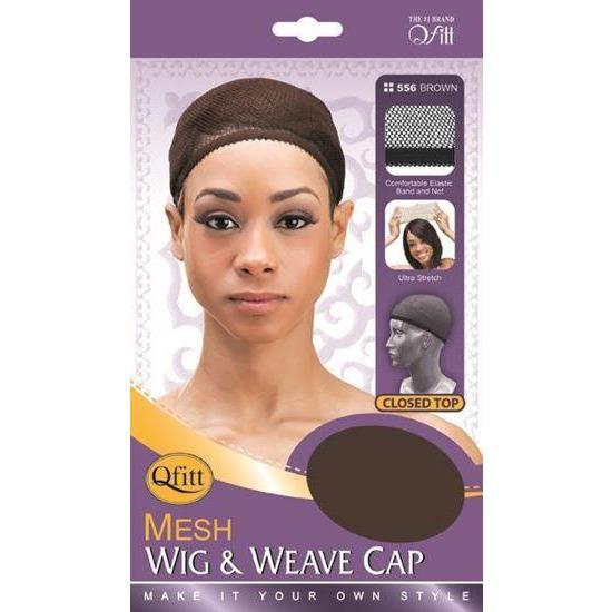 Mill's Beauty Supply Qfitt Mesh Wig & Weave Cap - Brown Wig Cap