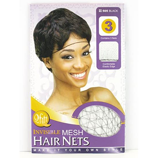 Mill's Beauty Supply Qfitt Invisible Mesh Hair Nets Hair Accessories