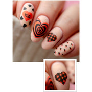 UberChic Beauty Queen of Hearts Stamping Plate