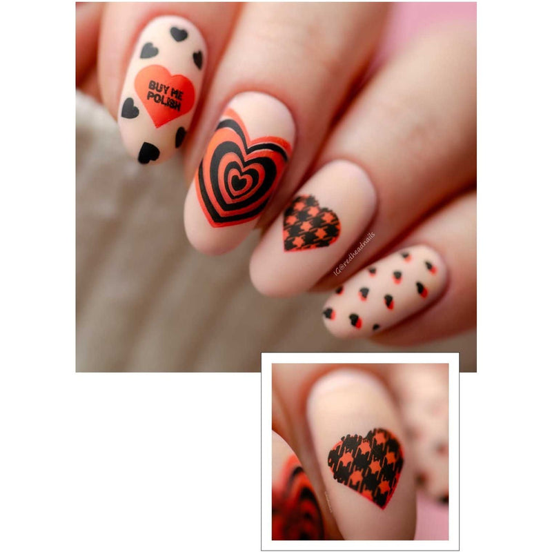UberChic Beauty Queen of Hearts Stamping Plate