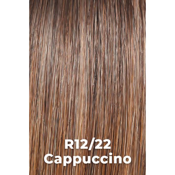 VIP Extensions HD 21" Straight Claw Clip Pony – R12/22 Cappuccino Hair Accessories Dim Gray 808064103268