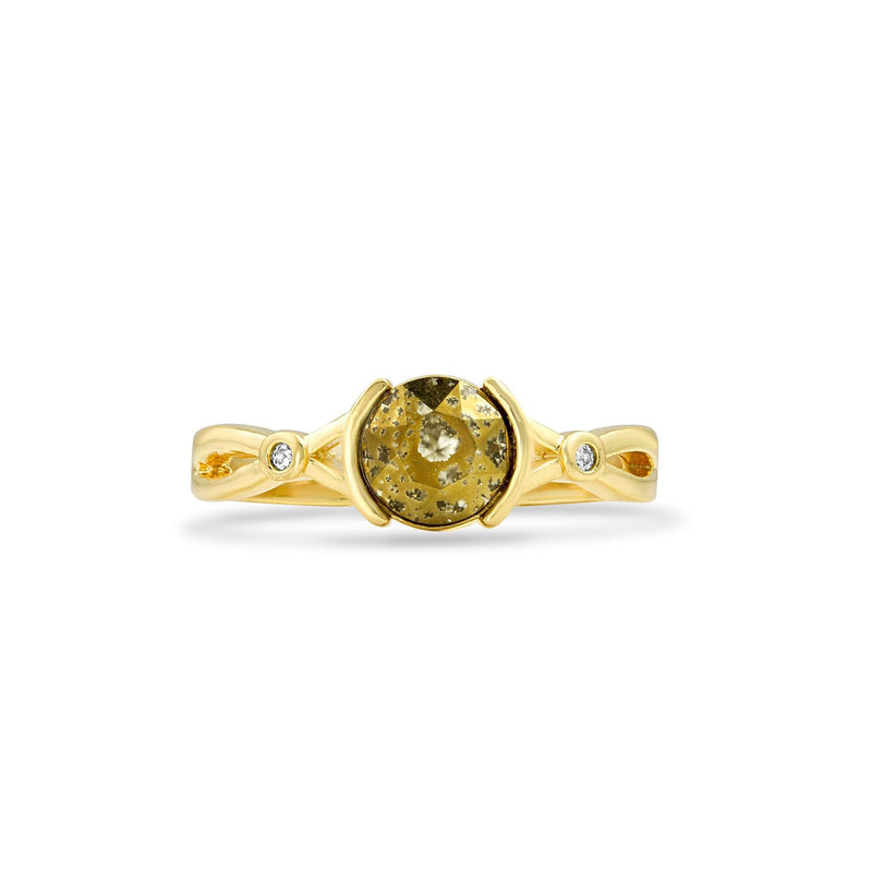 Fragrant Jewels Wicked Collection: Liquid Gold Minimalist Ring Ring
