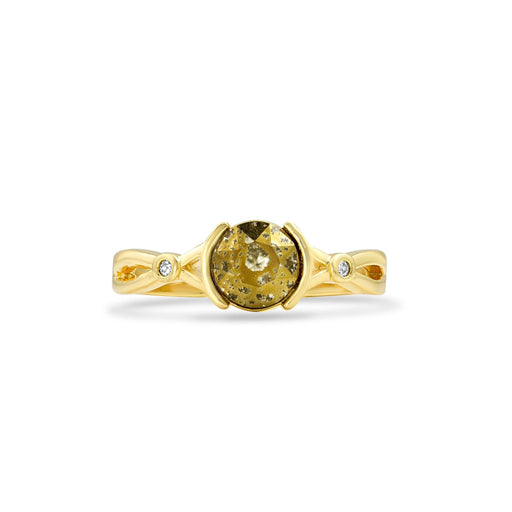 Fragrant Jewels Wicked Collection: Liquid Gold Minimalist Ring Ring