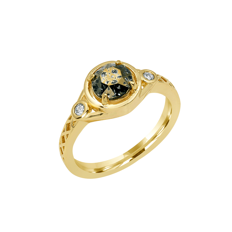 Fragrant Jewels Wicked Liquid Gold Statement Ring Ring