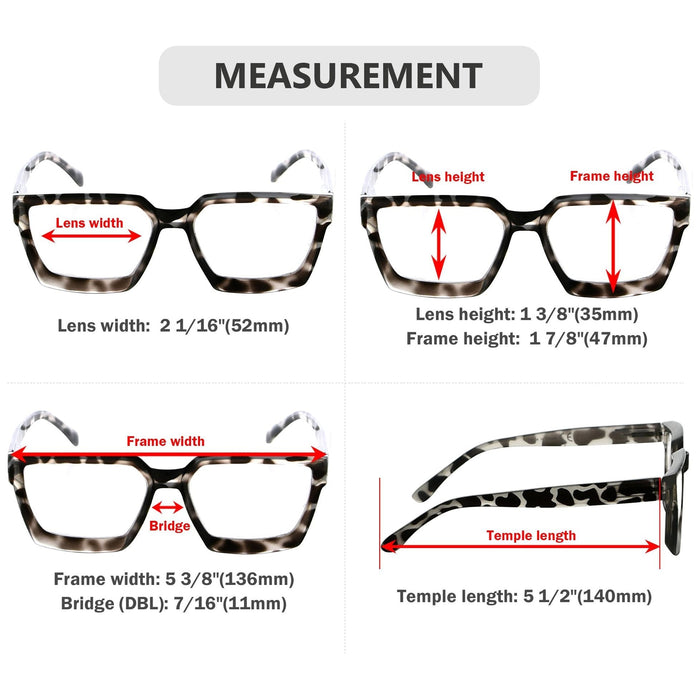 Eyekeeper.Com - Fashionable Reading Glasses Thicker Frame Readers R2003