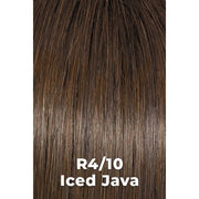VIP Extensions HD 21" Straight Claw Clip Pony – R4/10 Iced Java Hair Accessories Dark Slate Gray 808064103367