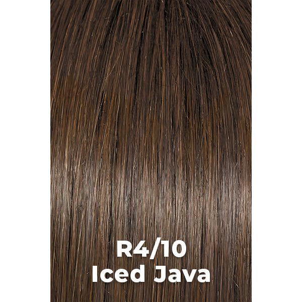 VIP Extensions HD 21" Straight Claw Clip Pony – R4/10 Iced Java Hair Accessories Dark Slate Gray 808064103367