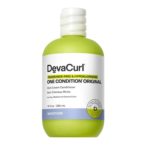 Devacurl DevaCurl Fragance Free & Hipoallergenic One Condition Original 12 oz Conditioners White Smoke