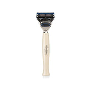Mondial Mondial 3-Piece Wet Shaving Set: 'Baylis' Ivory Resin With Bergamot & Neroli PE-00-B-BAY1 Shaving Set Dark Slate Gray