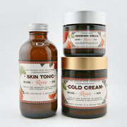 The Lovely Rose Apothecary Rose Beauty Set Light Gray