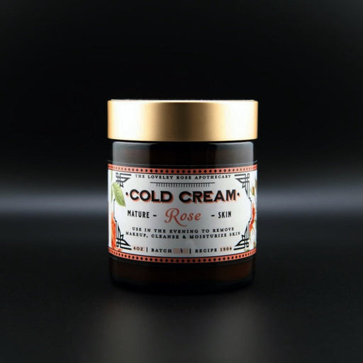 The Lovely Rose Apothecary Rose Cold Cream Black