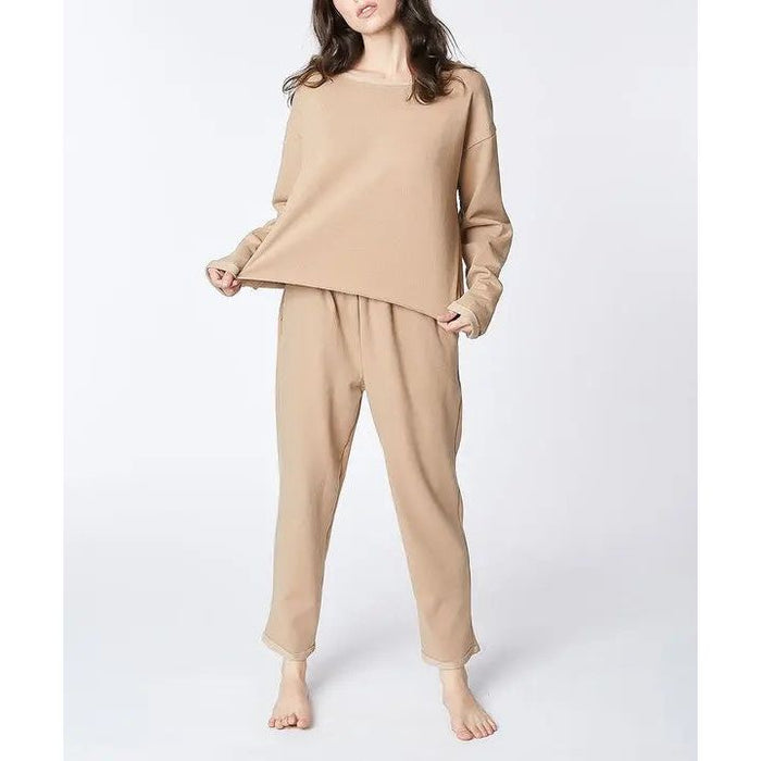 RECYCLED COTTON LOUNGEWEAR SET