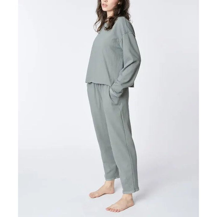 RECYCLED COTTON LOUNGEWEAR SET