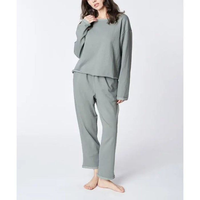 RECYCLED COTTON LOUNGEWEAR SET