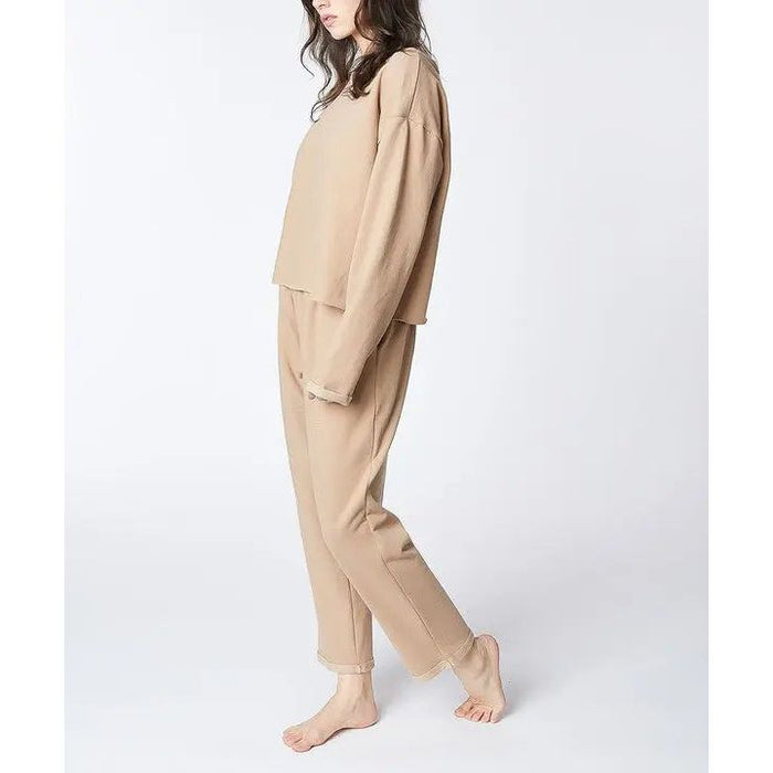 RECYCLED COTTON LOUNGEWEAR SET