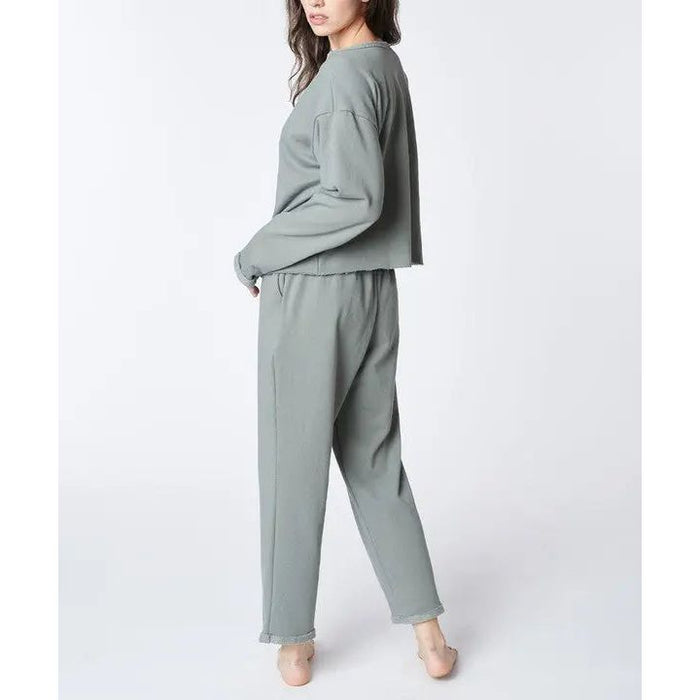 RECYCLED COTTON LOUNGEWEAR SET