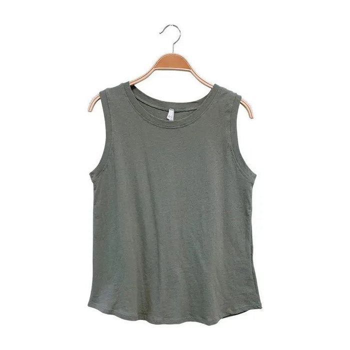 RECYCLED COTTON MUSCLE TANK