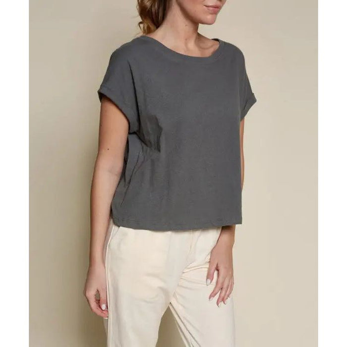 RECYCLED COTTON  PLAIN CROP