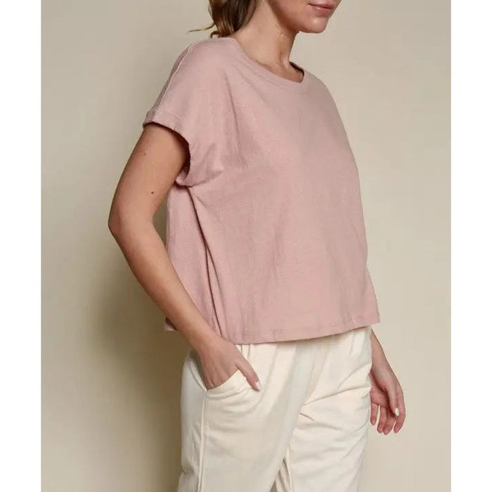 RECYCLED COTTON  PLAIN CROP