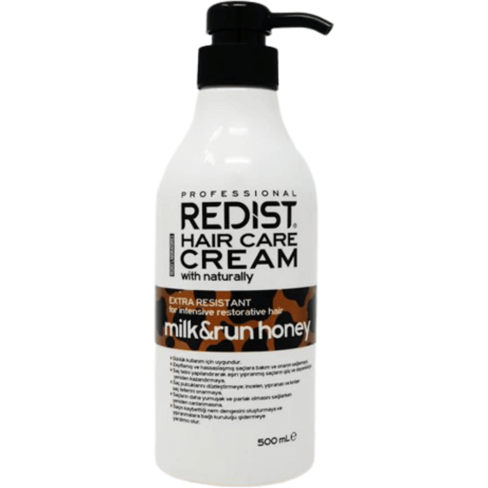 Professional Redist Hair Care Shampoo Or Hair Care Cream (Conditioner) Or Both With Naturally Milk & Run Honey 17 Oz