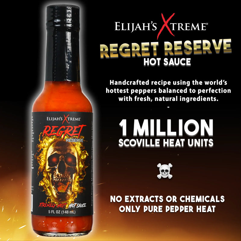 Elijah's Xtreme Regret Reserve Hot Sauce Hot Sauce