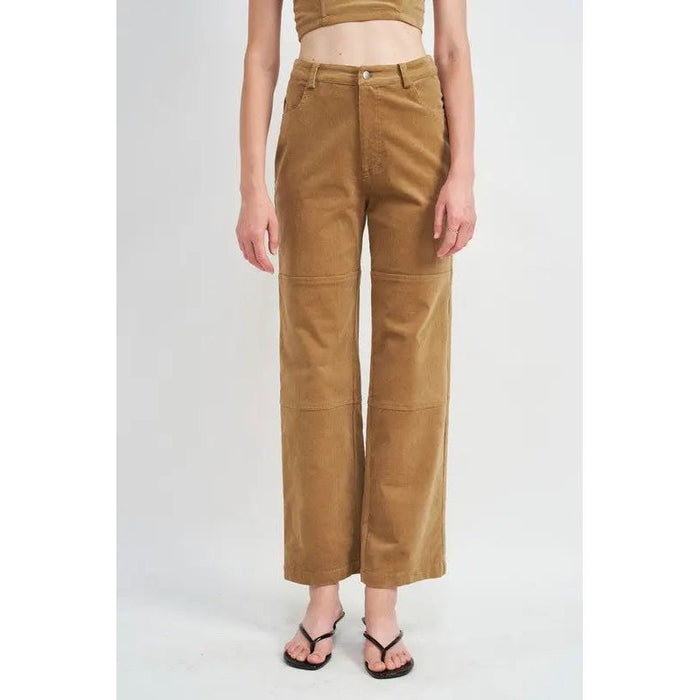 RELAXED FIT CORDUROY PANTS