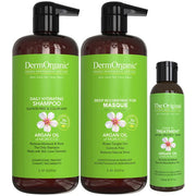 DermOrganic Official Shop Hair Repair Treatment Kit - Salon Size