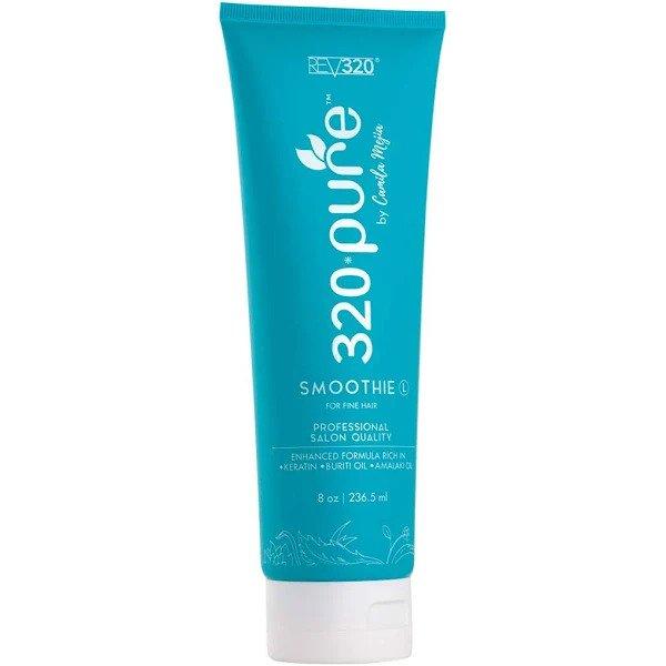 Rev320 Pure Combo Set, Moisture Rich Shampoo & Moisture Lock Conditioner & Smoothie & Luminescence Buriti Oil