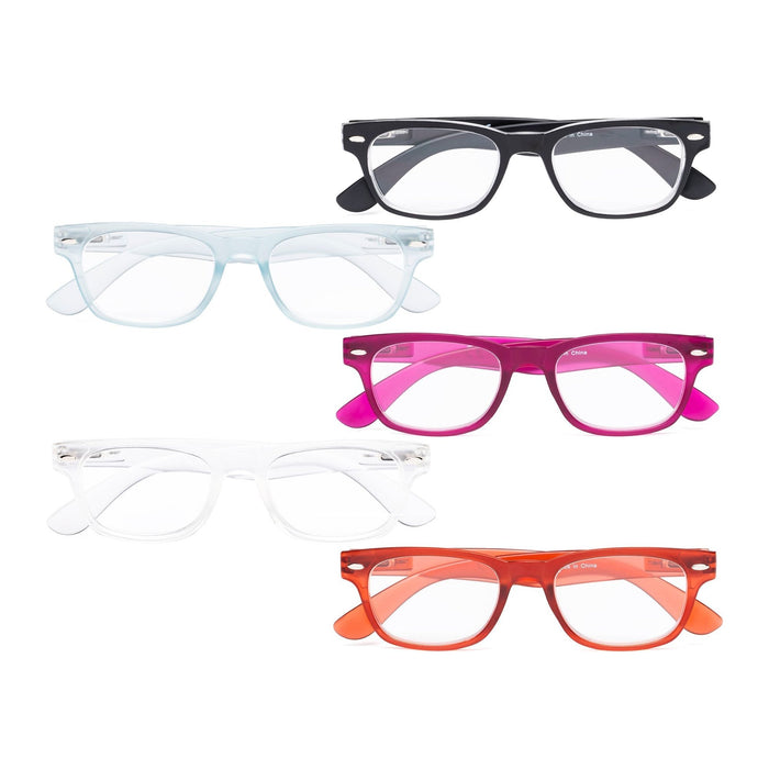 Eyekeeper - 5 Pack Chic Reading Glasses Rfh4