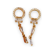 Red Iguana LLC Circle Diamond Tassel Charm #115 Charm