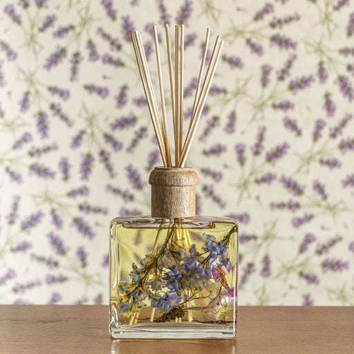 Rosy Rings Signature Botanical Reed Diffuser - Roman Lavender 13oz Botanical Diffuser