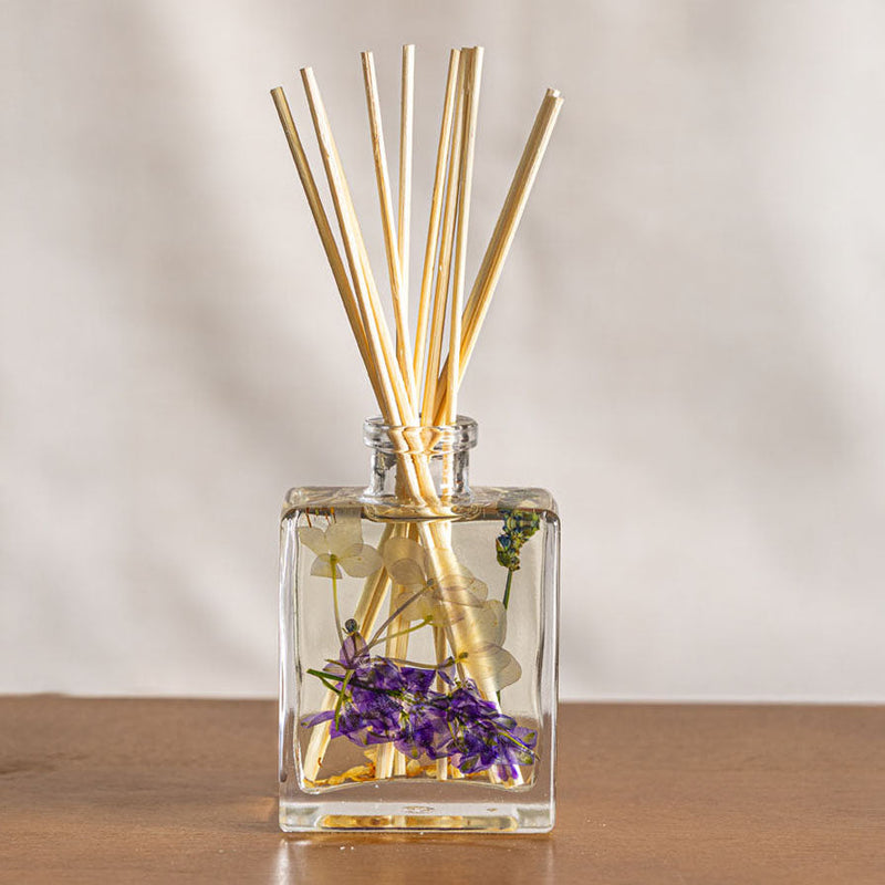 Rosy Rings Accent Botanical Reed Diffuser - Roman Lavender 4oz Botanical Diffuser