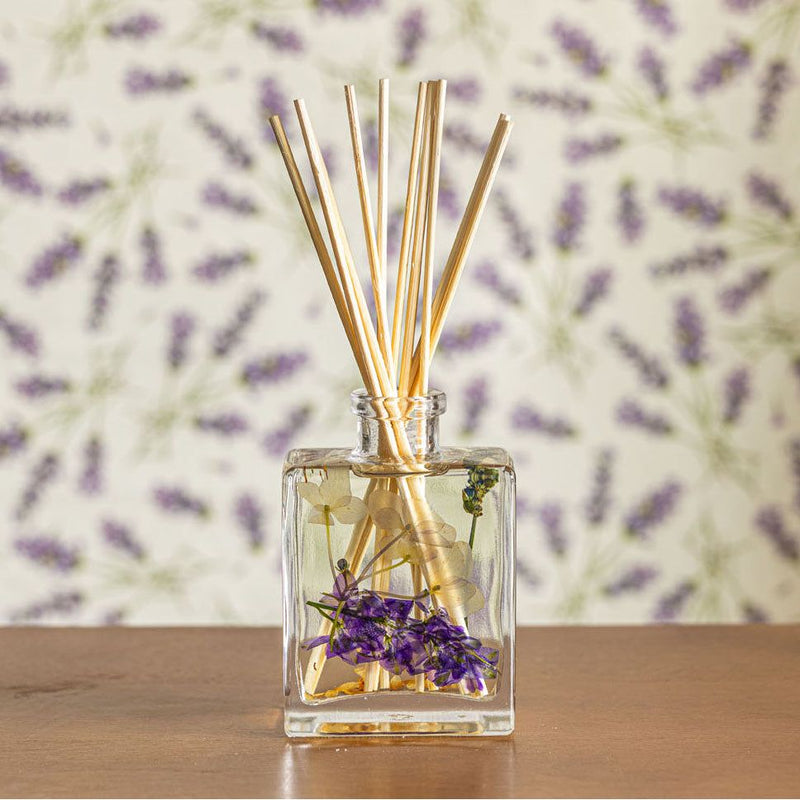 Rosy Rings Accent Botanical Reed Diffuser - Roman Lavender 4oz Botanical Diffuser